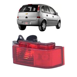 Refletor Parachoque Traseira Meriva 2002 A 2007 Com Neblina