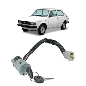 Cilindro Ignicao  147 1976 77 78 A 1987 Com Chave Comutador