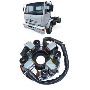 Porta Escova Alternador Cummins / Mwm