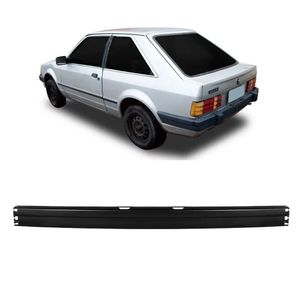 Parachoque Traseiro Escort 1984 85 1986 Lamina Com Furo