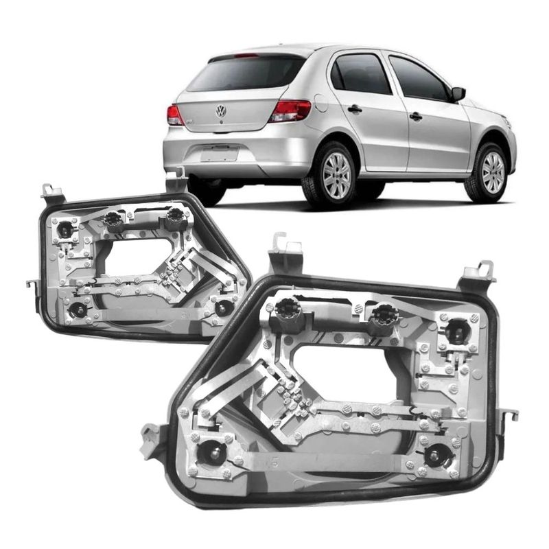 Circuito de Lanterna Traseira Corsa Hatch 2002 a 2004 e 2010 a 2012