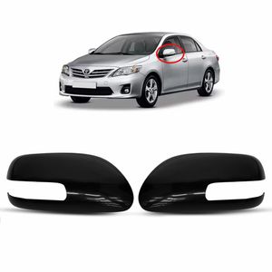 Capa De Retrovisor Corolla 2008 2009 A 2013 Preto Com Furo