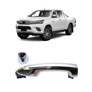 Macaneta Externa Dianteira Hilux 2015 2016 A 2019 Sem Furo