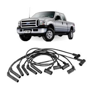 Jogo Cabo De Vela F250 98 99 2000 2001 2002 2003 4.2 V6 Gasolina