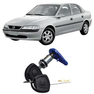 Cilindro Porta Vectra 1997 98 99 2000 2001 A 2005 Com Chave