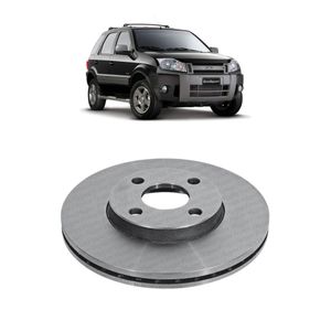 Disco Freio Ecosport  2006 A 2011