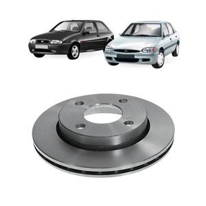 Disco Freio Escort Zetec 1996 A 2004  Fiesta 1996 A 2000