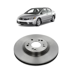 Disco Freio New Civic 2006 A 2016