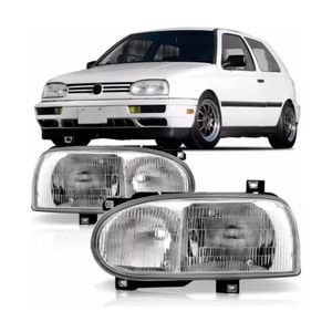 Farol Golf Gti Glx 1994 95 96 97 98 1999 Mexicano Foco Duplo