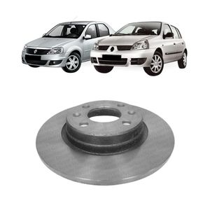 Disco Freio Clio 2008 A 2016  Logan Sandero 2007 A 2014