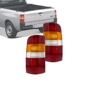 Lanterna Traseira Courier 1996 97 98 99 2000 A 2013 Tricolor