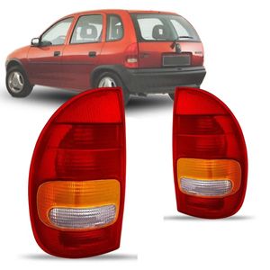 Lanterna Traseira Corsa 94 A 99 Hatch Wagon Pick Up Tricolor
