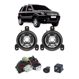 Kit Farol Milha Ecosport 2002 2003 2004 2005 2006 2007