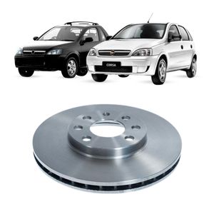 Disco Freio Corsa 2002 A 2010 Meriva 2003 2004 2005 A 2012