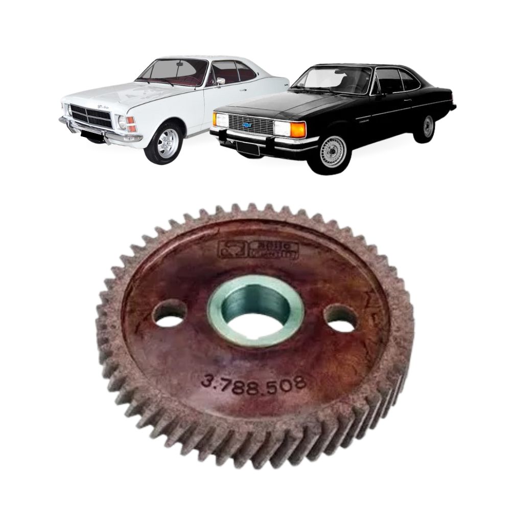 Engrenagem Comando Valvula Opala 1971 72 73 74 A 1992 2.5 - Fuscão Preto
