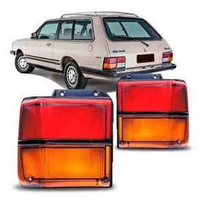 Lanterna Traseira Belina Scala 1983 84 A 1991 Canto Bicolor