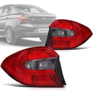 Lanterna Traseira Ka+  2015 2016 2017 2018 Sedan Fume