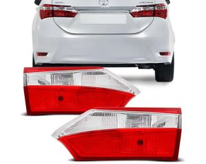 Lanterna Traseira Corolla 2015 A 2017 Bicolor Com Led Mala