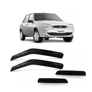 Calha Chuva Defletor Fiesta Sedan 2001 2002 2003 2004
