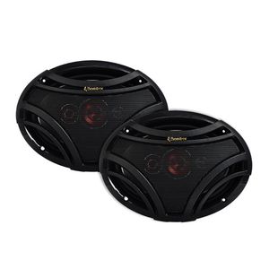 Alto Falante Bomber 6x9" 250w Rms 4 Ohms Quadriaxial Grade Preta