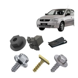 Kit Fixacao  Parachoque Corsa 1994 A 2010 Sedan 1996 A 2010