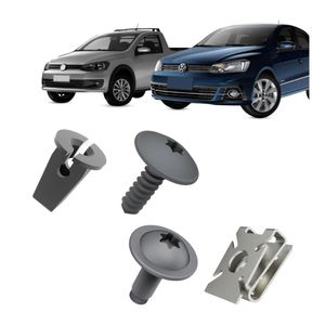 Kit Fixacao Parachoque Gol 2013 A 2016 Voyage G6 2013 A 2017