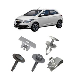 Kit Fixacao Parachoque Onix Prisma 2013 2014 2015 2016