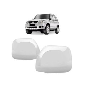Capa De Retrovisor L200 Triton Tr4 2009 2010 A 2014 Branco