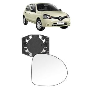 Subconjunto Retrovisor Clio 2013 2014 2015