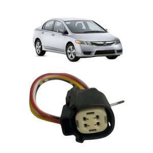 Chicote Conector Sonda Lambda Honda 4 Vias