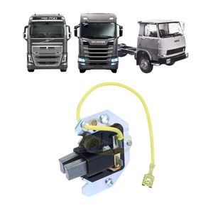 Porta Escova Alternador Scania Volvo Fiat 24v