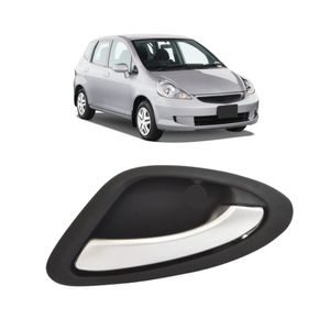 Macaneta Interna Dianteira Ou Traseira Fit 2003 2004 A 2008 Cromada