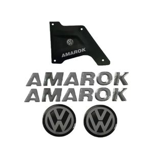 Par Emblema Aplique Adesivo Santo Antonio Amarok Resinado