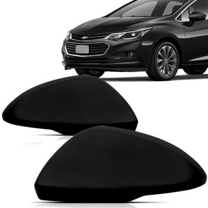 Capa De Retrovisor Cruze 2016 2017 2018 2019 Com Furo
