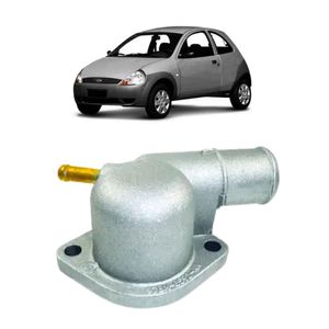Flange Valvula Temostato Fiesta Courier Ka 1.0 1.3 96 A 99