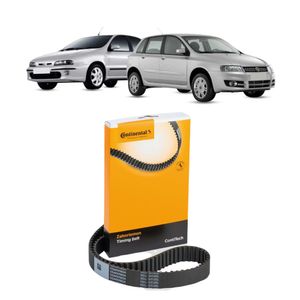 Correia Dentada Brava Marea 1.8 16v Stilo 2002 A 2006 2.4