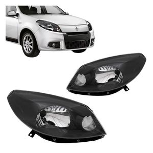 Farol Sandero 2012 2013 2014 Masc Negra