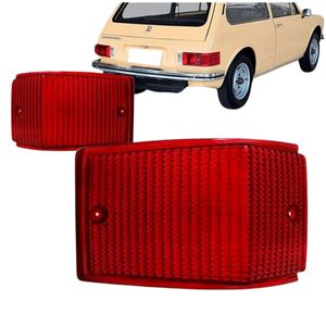 Lente Lanterna Traseira Brasilia 1973 A 1977 Curva