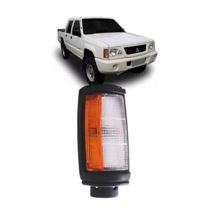Lanterna Pisca L200 1992 A 2003 Moldura Preta