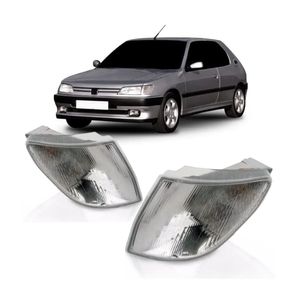 Lanterna Pisca Peugeot 306 1993 1994 A 1997 Cristal