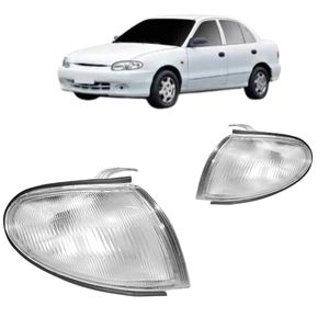 Lanterna Pisca Accent 1993 1994 1995 1996 1997 Cristal