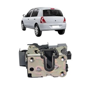 Fechadura Eletrica Porta Traseira Clio 1999 A 2016 4 Portas