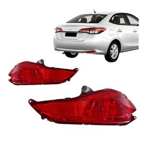 Refletor Parachoque Yaris Sem Furo Neblina 2020 2021 A 2022