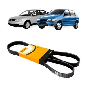 Correia Do Ar Condicionado Palio Passat 1996 A 2003 Com Direção