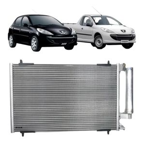 Condensador 207 2008 2009 2010 2011 Hogar1.4 1.6 8v 16v Flex