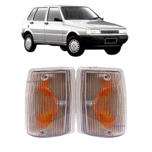 Lanterna Pisca Uno 1984 1985 1986 1987 A 1990 Cristal