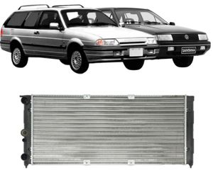 Radiador Royale 1992 A 1997 E Santana 1991 A 2006 1.8 2.0 8v
