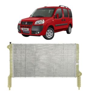 Radiador De Agua Doblo 2002 2003 2004 2005 A 2009 1.3 Manual