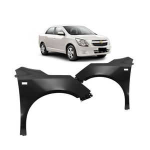 Paralama Dianteiro Cobalt 2012 2013 2014 2015 2016 Com Furo
