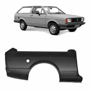 Lateral Traseira Parati 1981 1982 1983 1984 1985 1986